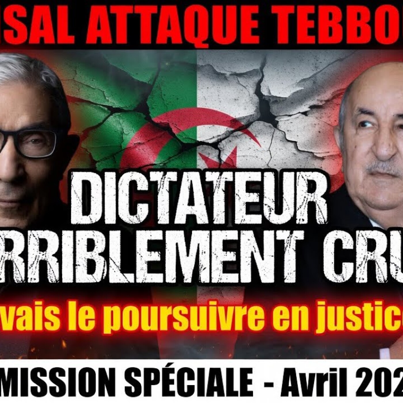 Sansal traite Tebboune de "dictateur horriblement cruel" et promet de le poursuivre en Justice episode artwork