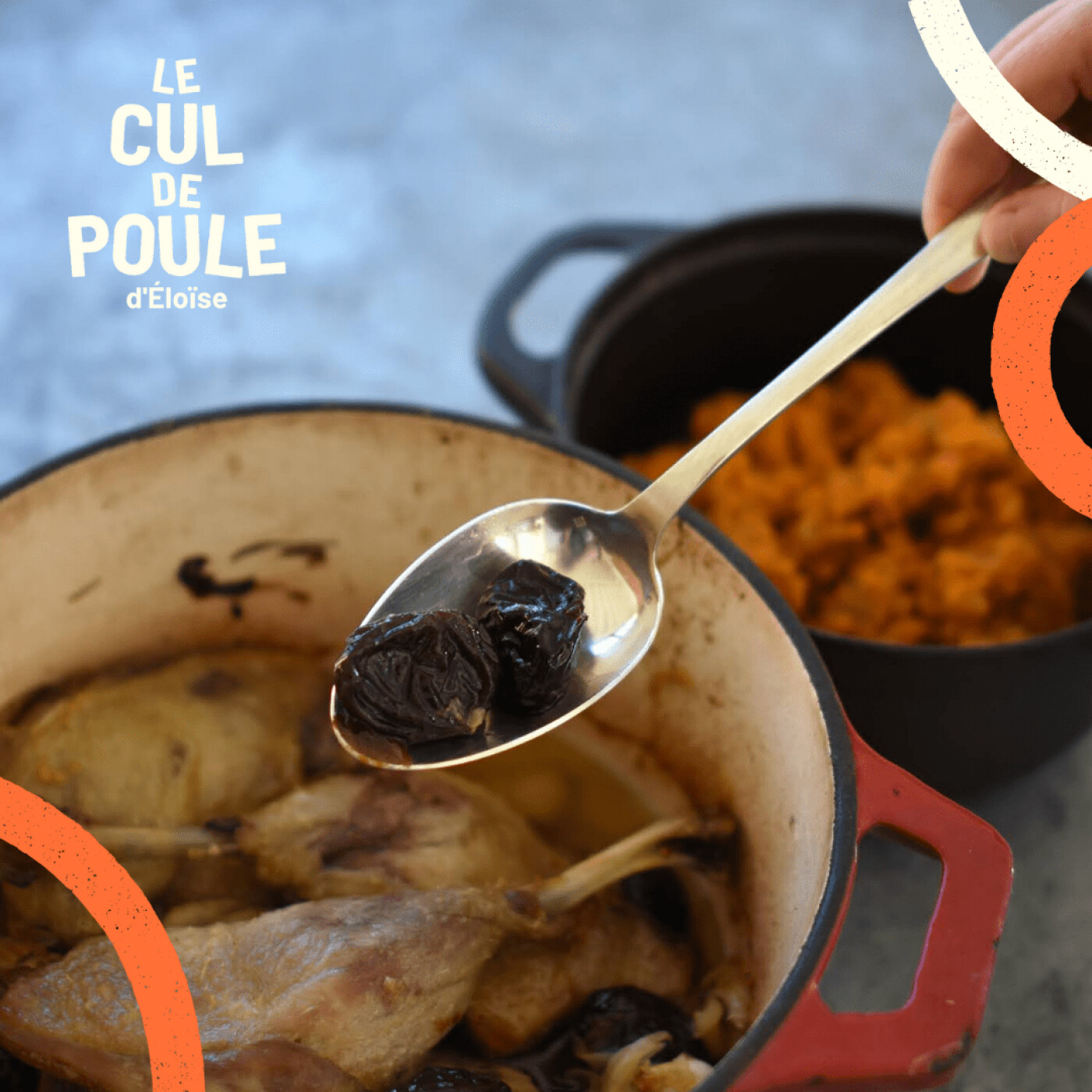 #11 - Canard confit au pruneau et à l'ail, écrasé de patate douce à l'orange