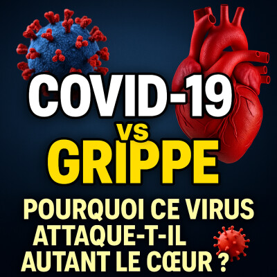 Le COVID, pire que la grippe ou le VRS ? De graves risques pour votre coeur… cover
