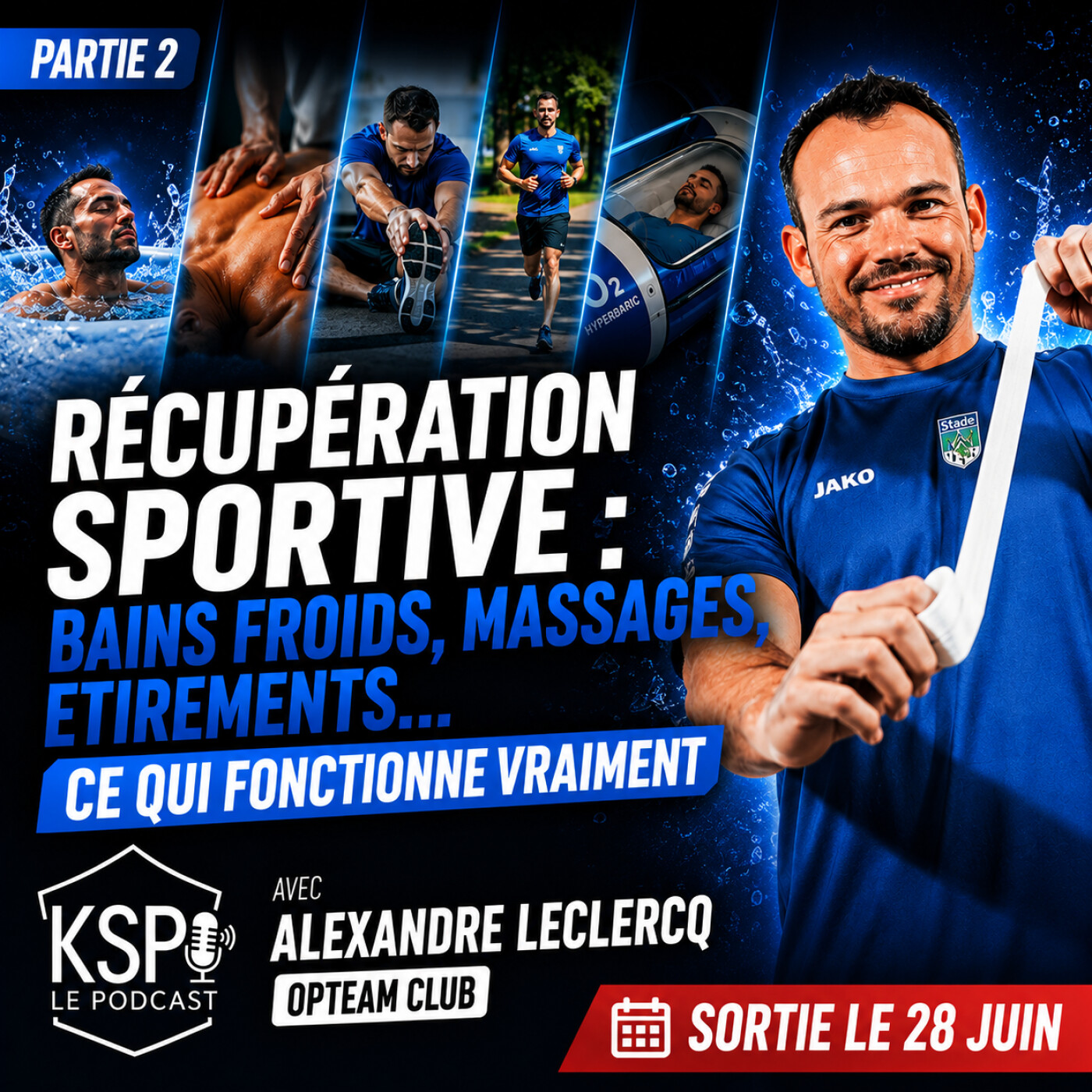 Épisode 8 - Récupération sportive : bains froids, massages, étirements… ce qui fonctionne vraiment ! episode artwork