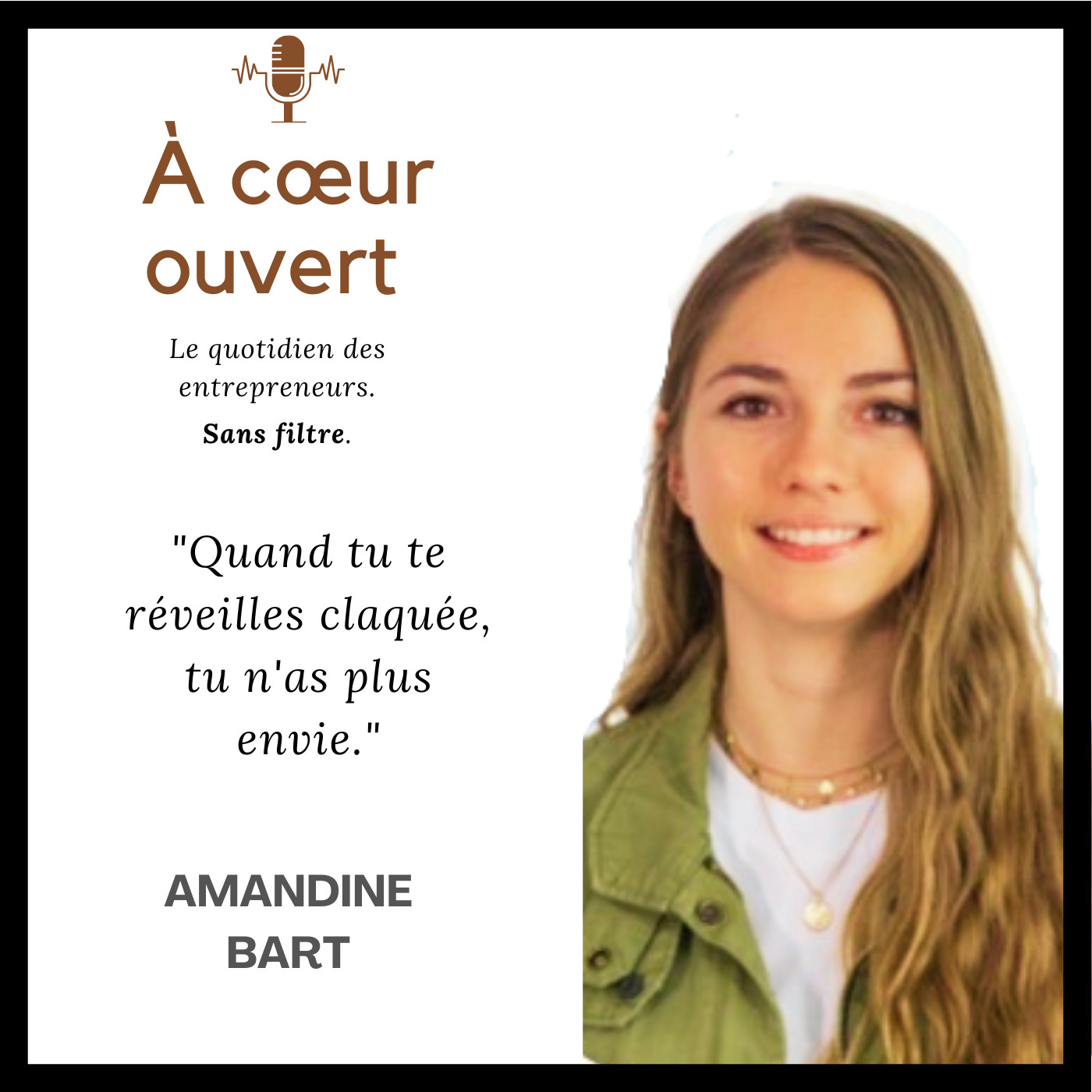 #Amandine Bart - "Me laisser le temps d'avancer est essentiel pour ne pas m'épuiser"