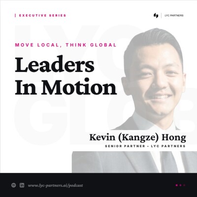 Leaders in Motion - How Global Executives Reinvent Leadership in the Age of AI and Market Disruption cover