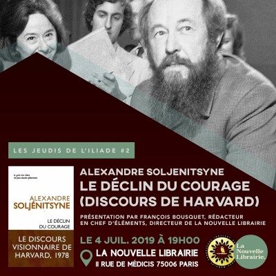 Les jeudis de l'ILIADE #2 : Alexandre Soljenitsyne cover