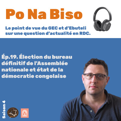 Élection du bureau définitif de l'Assemblée nationale et état de la démocratie congolaise cover