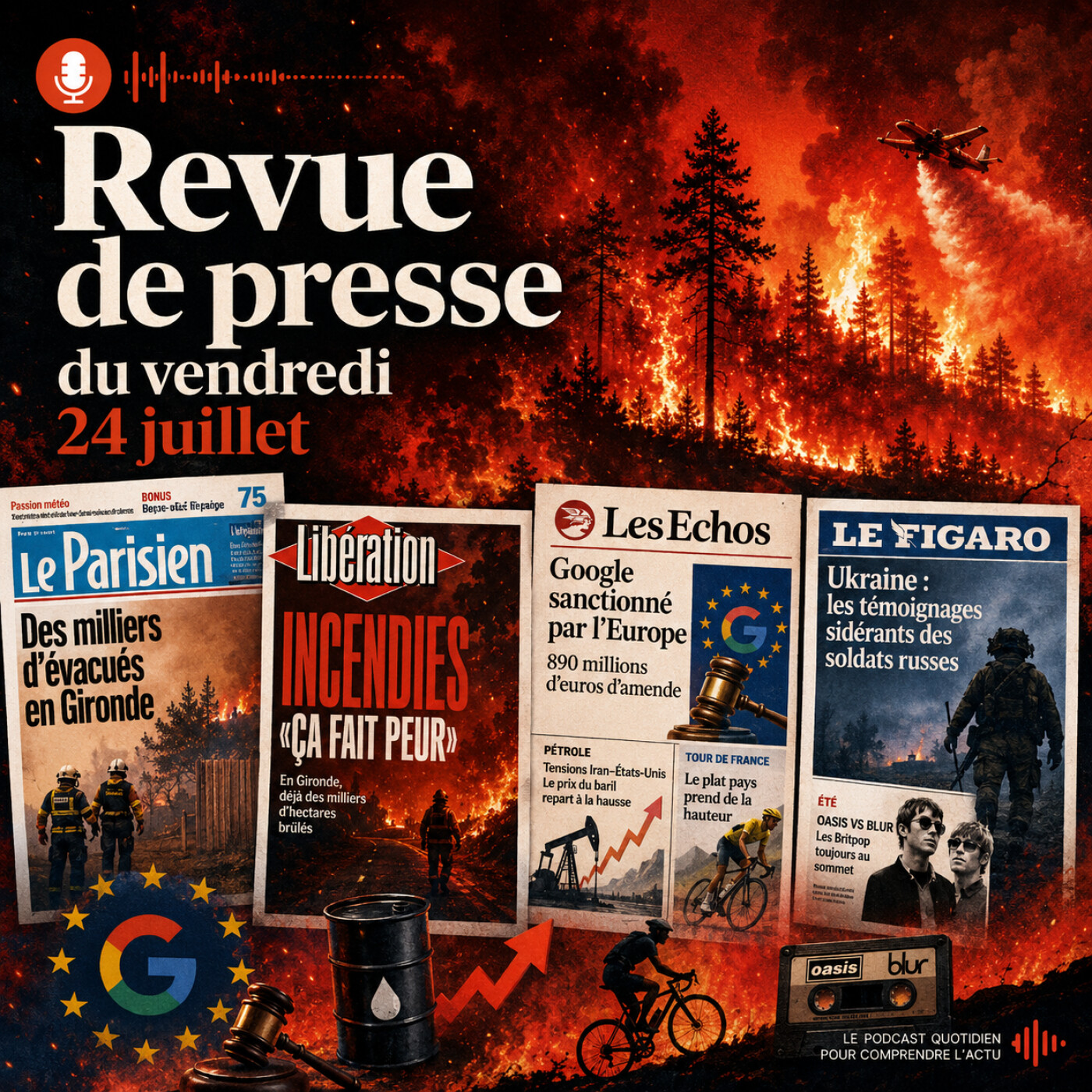 Revue de presse du 24 juillet episode artwork