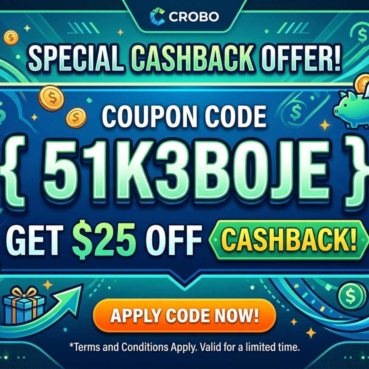Crobo  Sign-Up Offer [51k3b0je ] – Receive FREE $25 After Your First Transfer podcast artwork
