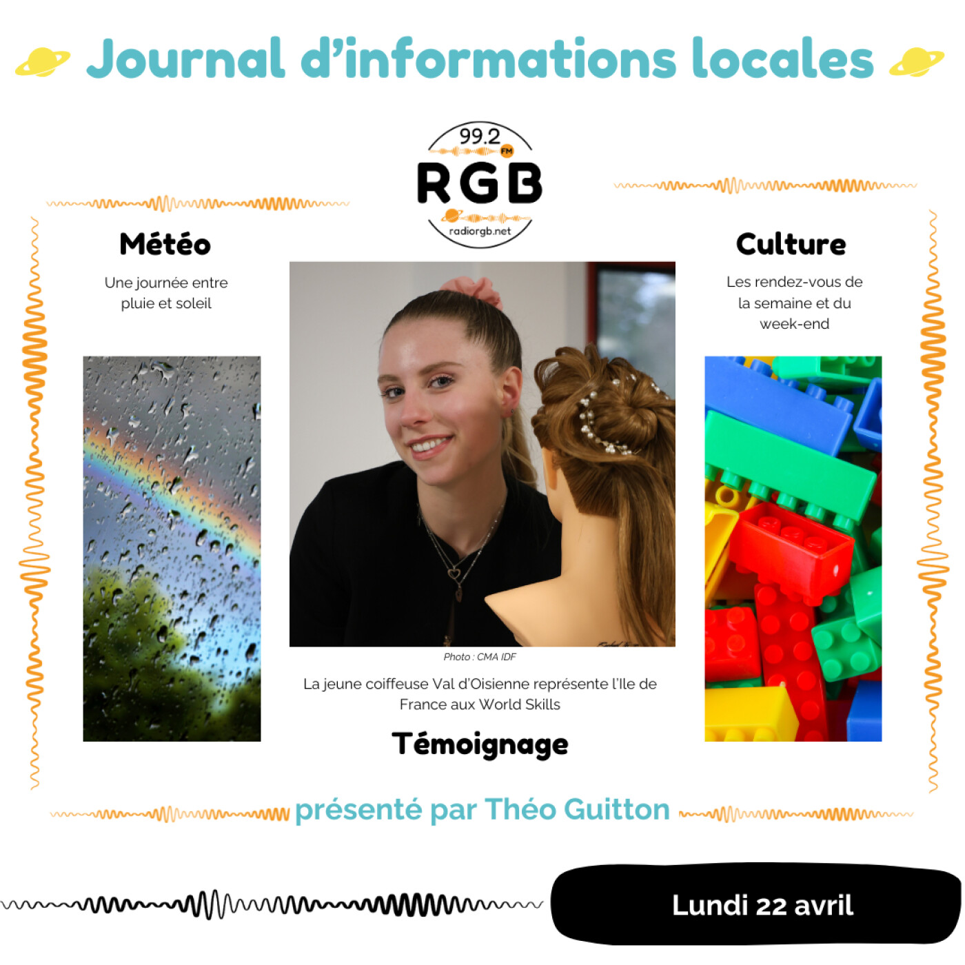 Le journal d\'informations locales - Radio RGB Cergy-Pontoise
