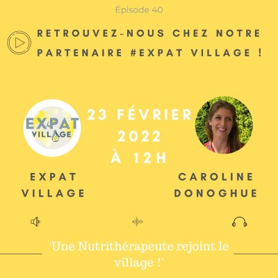 Faisons connaissance avec Caroline, nutrithérapeute dans l'ExpatVillage cover