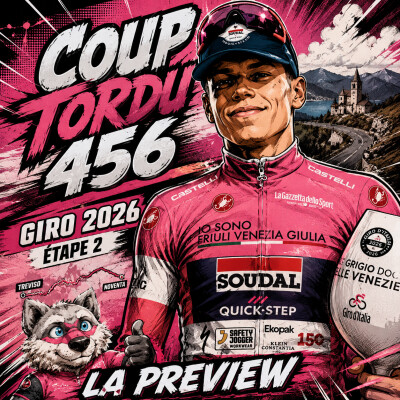 COUP TORDU 456 : GIRO 2026 ETAPE 2, LA PREVIEW cover