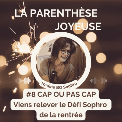 Cap ou pas Cap ? Viens relever ton défi Sophro de la rentrée cover