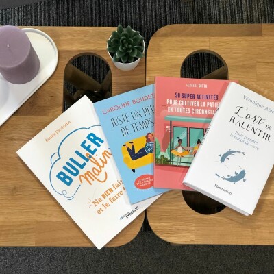 Episode #52 - 4 livres pour ralentir et prendre le temps de vivre cover