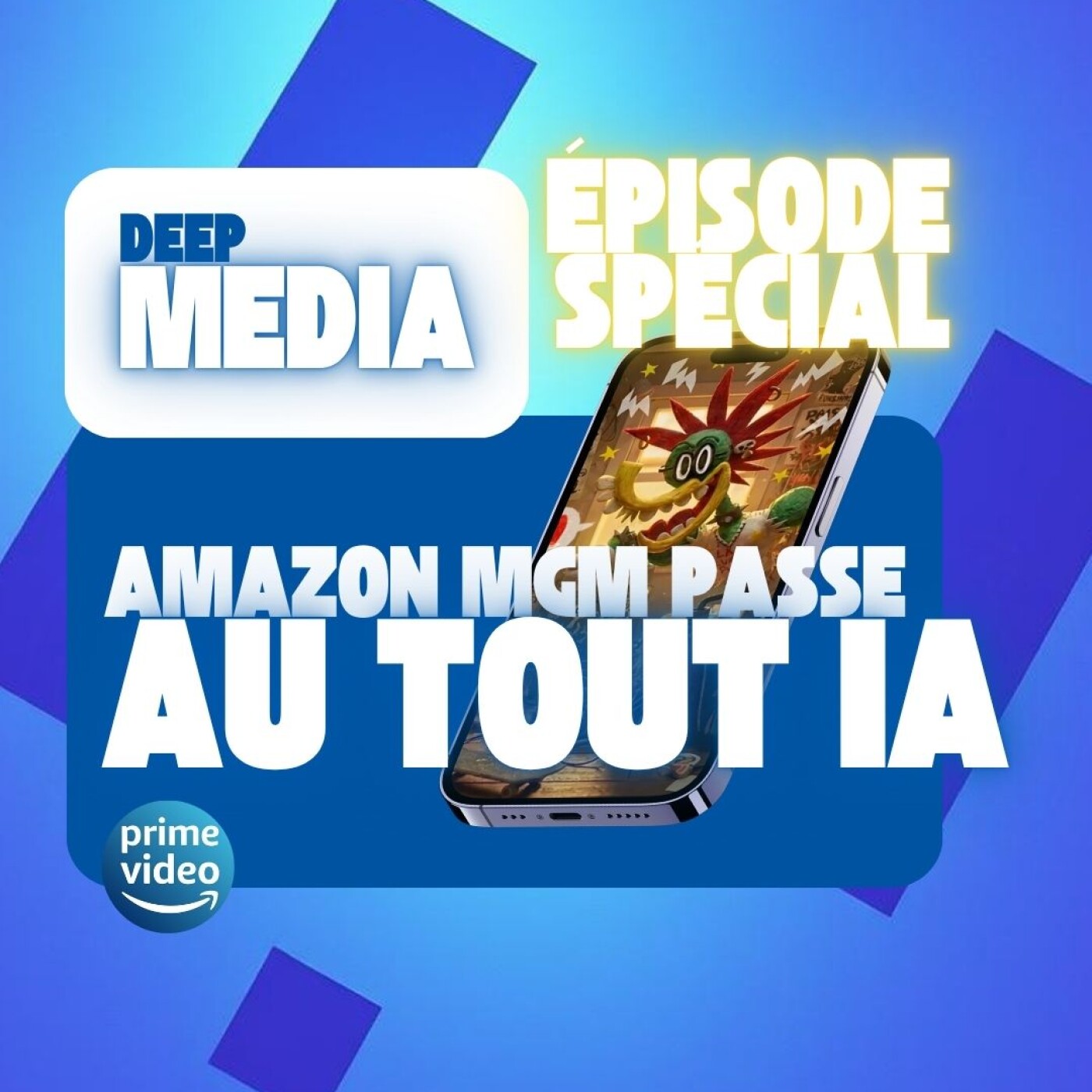 ✅ Episode bonus : Amazon produit ses premières séries jeunesse générées par IA 🎙️ Deep Capsule spéciale - Deep Media 🎧 episode artwork