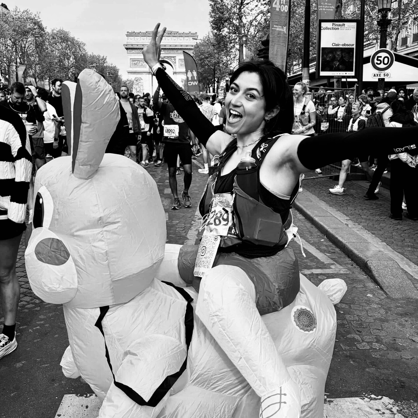 “Le jour où Pauline a couru le Marathon de Paris avec un lapin rose” episode artwork