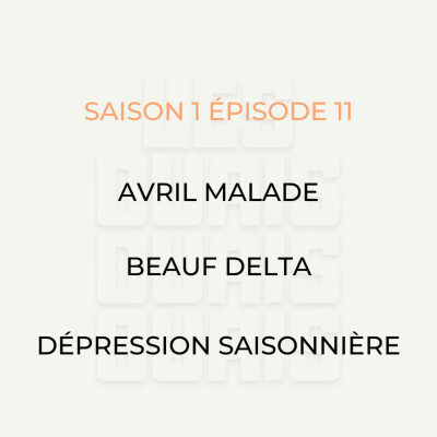 S01E11 - Avril malade, Beauf Delta, Dépression saisonnière cover