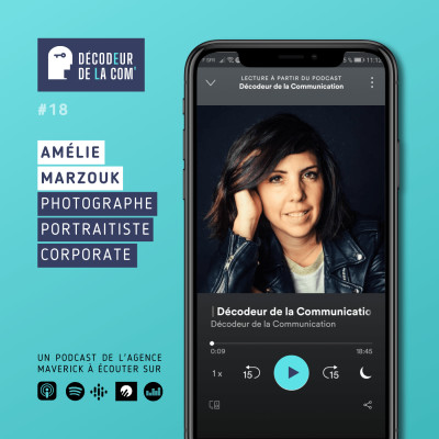 Amélie Marzouk, Photographe Portraitiste Corporate | Ep 18 cover
