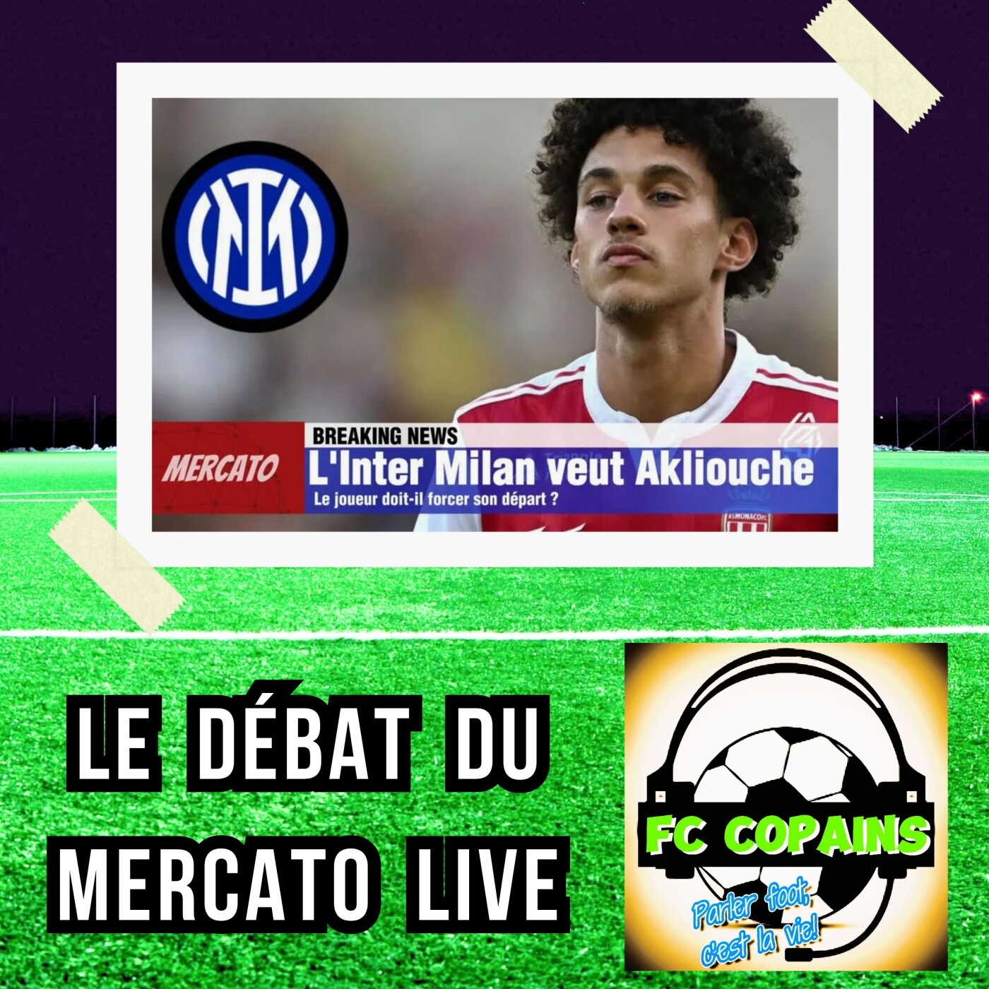 L'inter Milan⚫🔵 veut Maghnes Akliouche🇫🇷 - Le joueur doit-il forcer son départ de l'AS Monaco❓