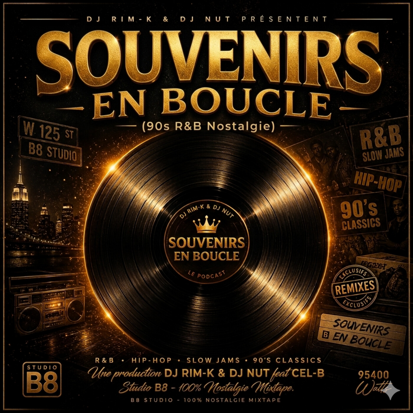 Cel-B - Souvenirs en Boucle  (90s R&B Nostalgie)