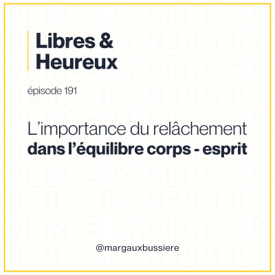 191 – La détente est au coeur de notre santé cover