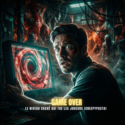 GAME OVER : Le niveau caché qui tue les joueurs (Creepypasta)  | Podcast Horreur cover