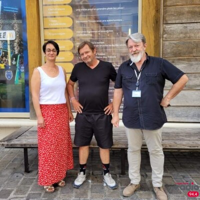 LES INVITÉS DU 6/9 - Troyes la Champagne Tourisme avec Sabine Laillet et Patrice Ruelle cover