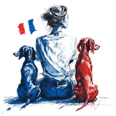 Au Caniparc à Paris (3/4): A Short Story to Learn French Dog Vocabulary cover