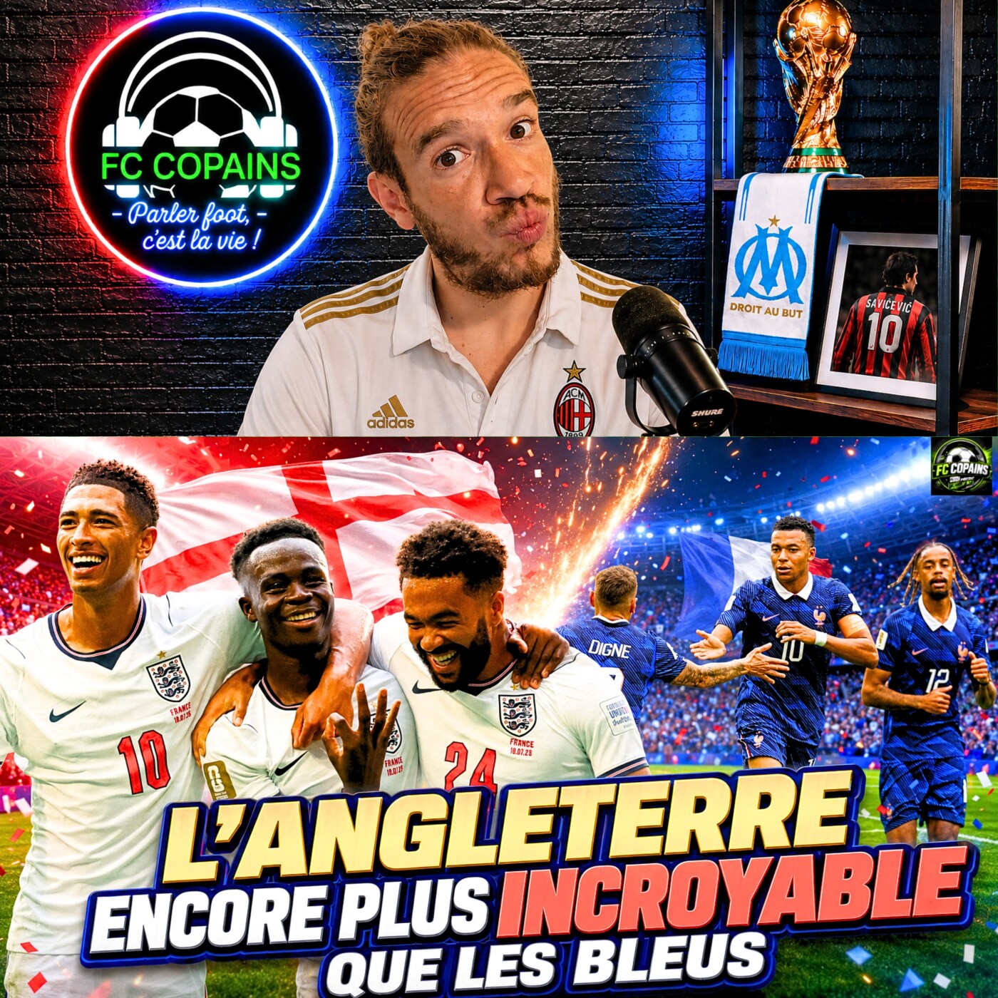 Débat Coupe du Monde 2026 - France vs Angleterre le debrief - Les Three Lions plus incroyables que les Bleus episode artwork
