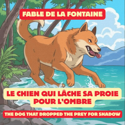 Fable de la fontaine - Le chien qui lâche sa proie pour l'ombre cover