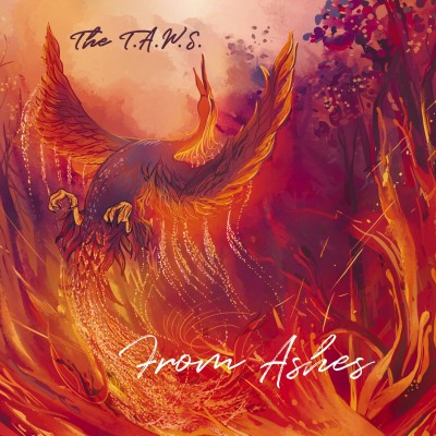 213Rock Harrag Melodica Live interview with Elodie & Ben du groupe The T.A.W.S New album From Ashes Out 08 07 2022 cover