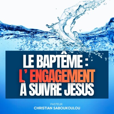 Le Baptême: l'engagement à suivre Jésus cover