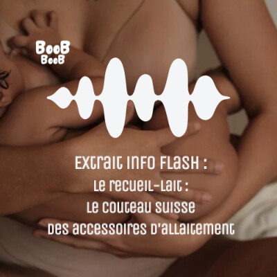 Extrait Info Flash : Le recueil-lait : le couteau suisse des accessoires d’allaitement cover
