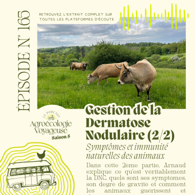 #165 La vérité sur la DNC : une vision "anti-biotique" de l'élevage (2/2) cover