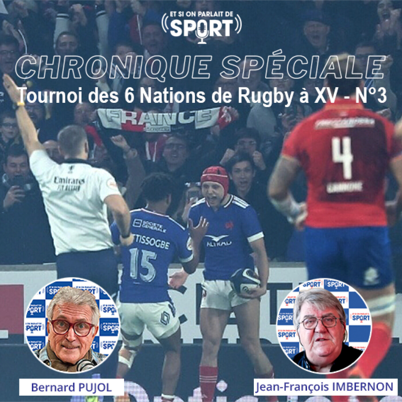 Chronique Tournoi des 6 Nations de Rugby 2026-3eme journée episode artwork