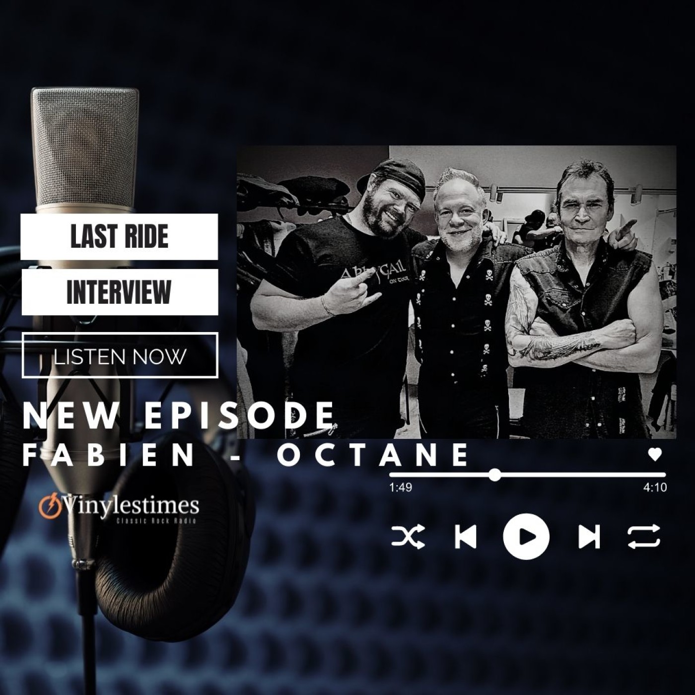 Last Ride Interview - Fabien du groupe Octane - 27112022. episode artwork
