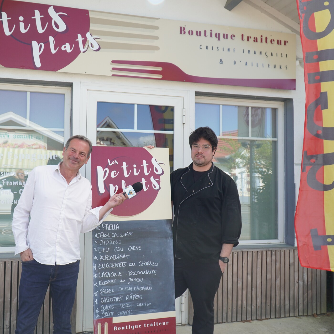 A La Hume, Romain vous propose des spécialités Espagnoles dans sa boutique Les Petits plats. Il a aussi développé une activité de traiteur episode artwork