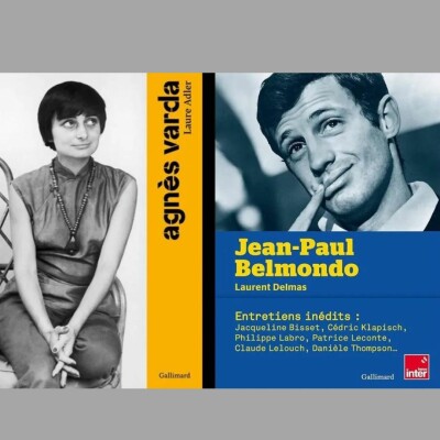 Laure Adler & Laurent Delmas - "Agnès Varda" - "Jean-Paul Belmondo" cover