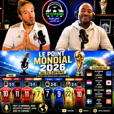 Débat Coupe du Monde 2026 - Le point du Mondial 2026 du FC Copains 14 juin cover