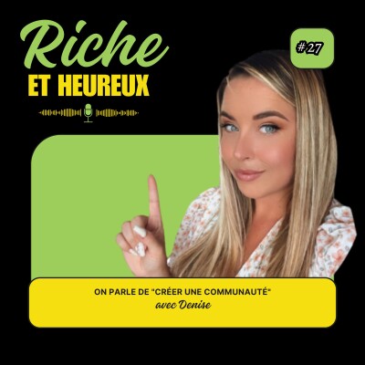 #27 : La passion de transmettre avec Denise [REPLAY] cover