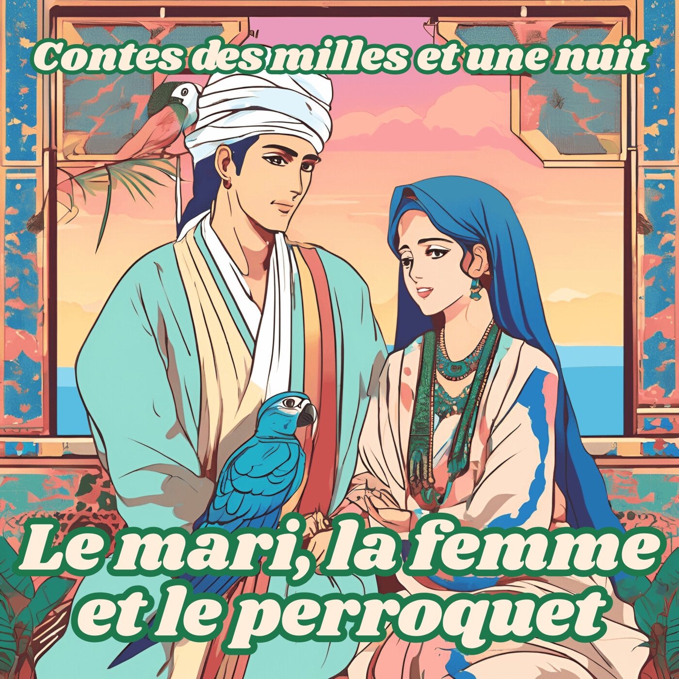 Contes des milles et une nuit - Le mari, la femme et le perroquet
