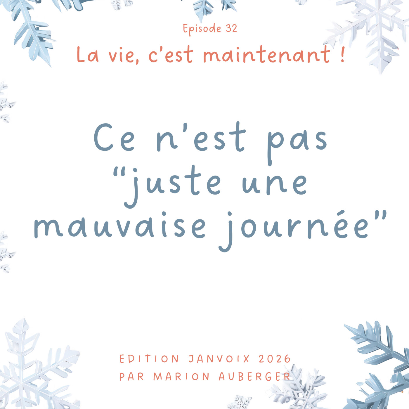 La vie c\'est maintenant !