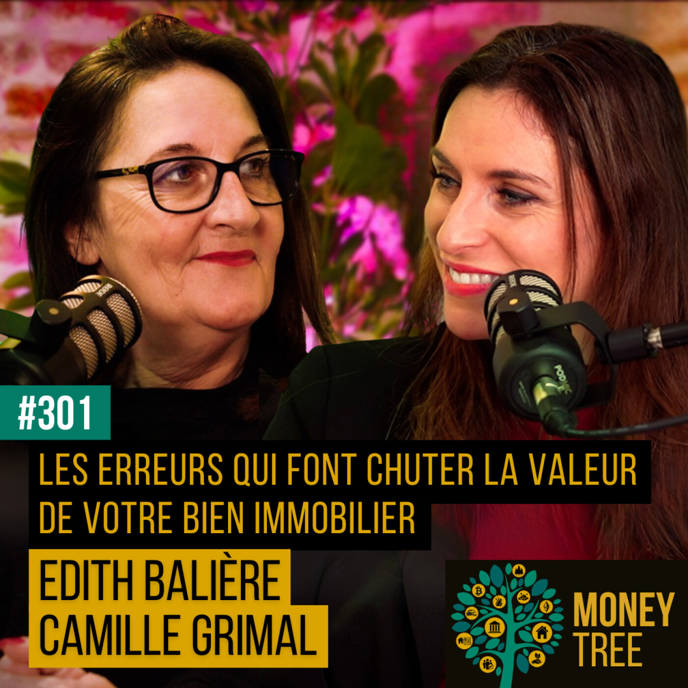 #301 - Les erreurs qui font chuter la valeur de votre bien immobilier (Camille Grimal / Edith Balière)