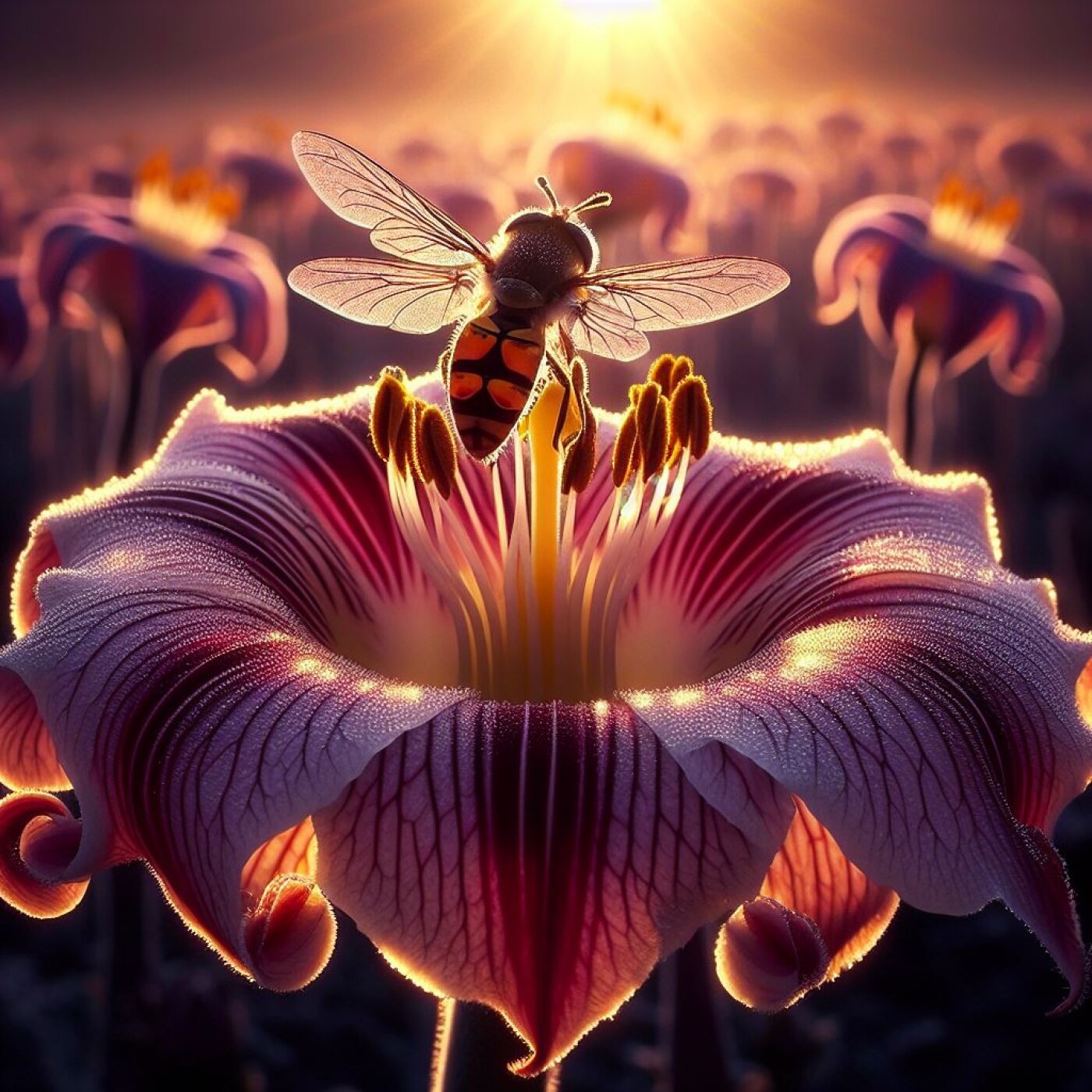 Ne soyez pas des fleurs synthétiques,  soyez authentiques et vrais - Archange Raphaël Psaume 64