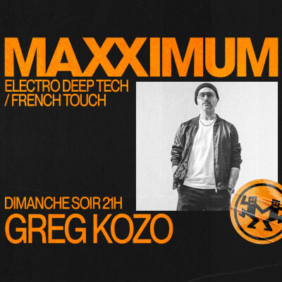 MAXXIMUM DJ'S : GREG KOZO cover