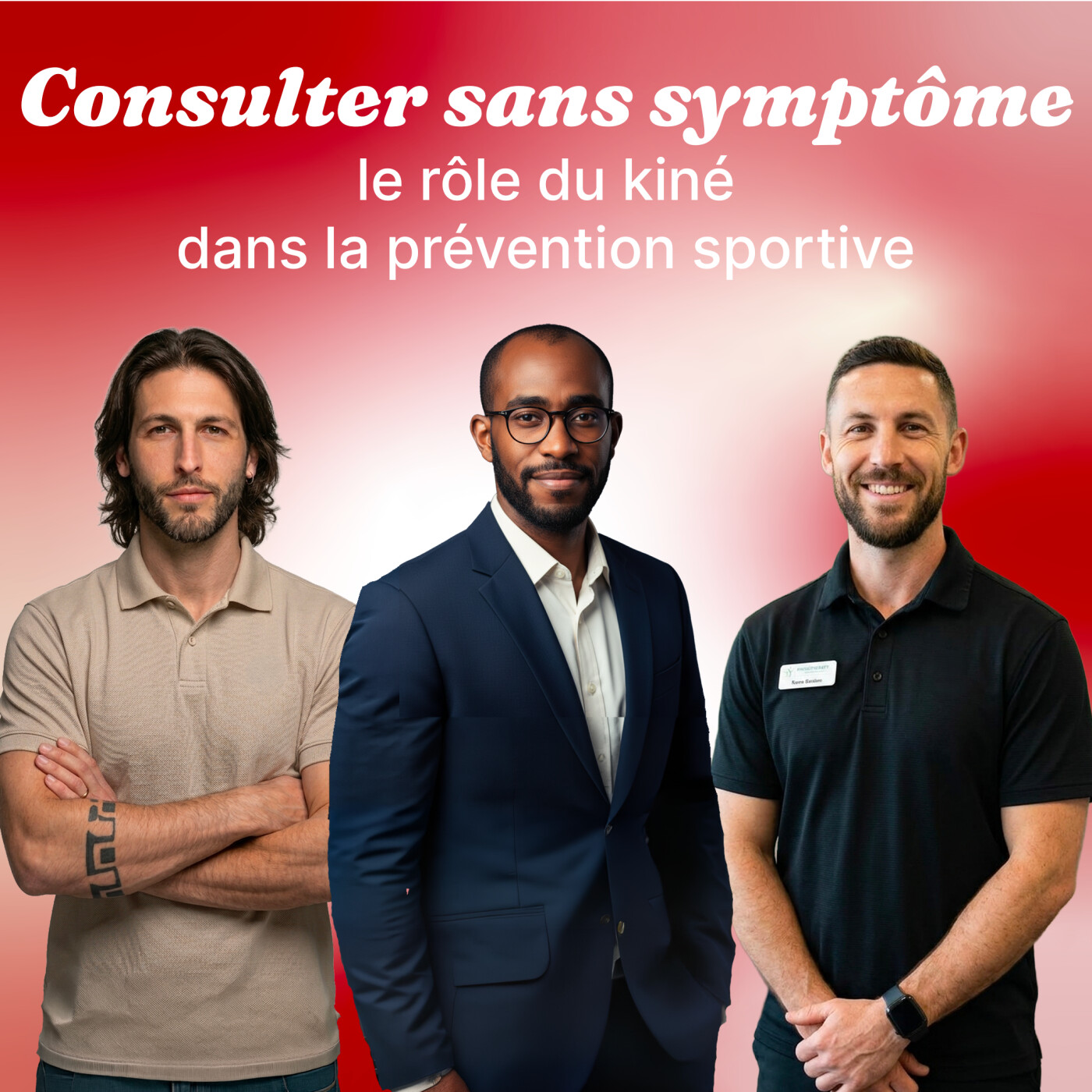 Consulter sans symptôme : le rôle du kiné dans la prévention sportive episode artwork