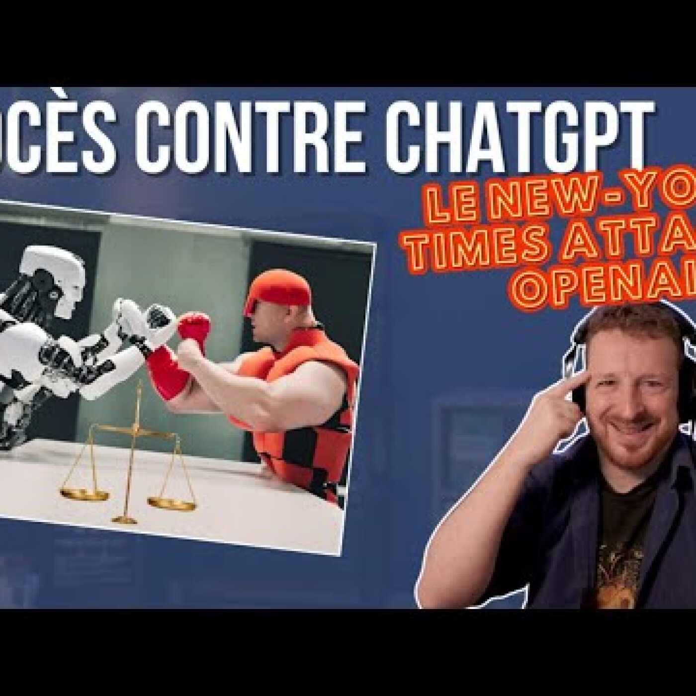 Procès contre ChatGPT : Le New-York Times attaque OpenAI episode artwork