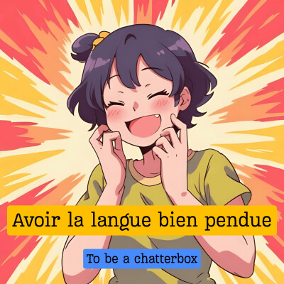 Avoir la langue bien pendue cover