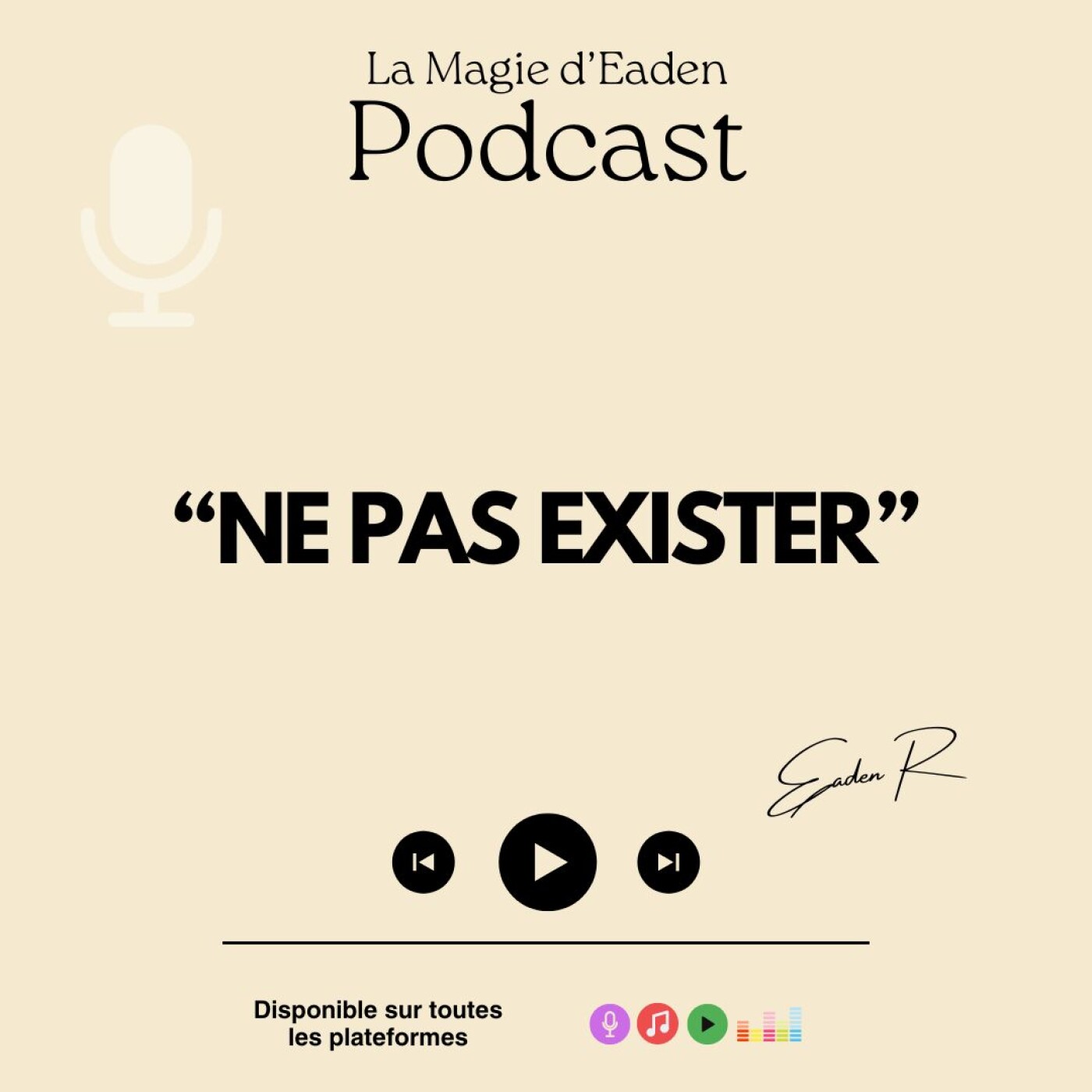"ne pas exister" episode artwork