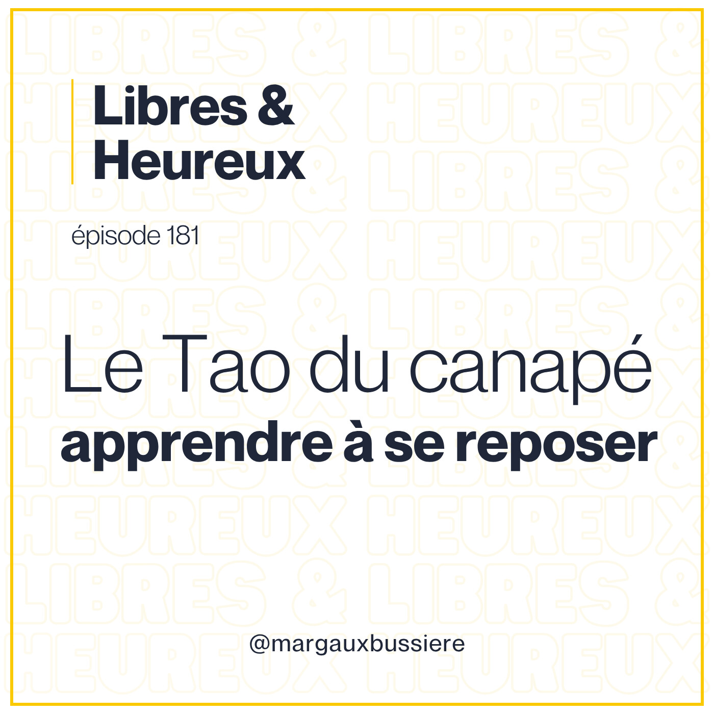 181 – Le mental, la fatigue et le besoin de pause 😴 episode artwork