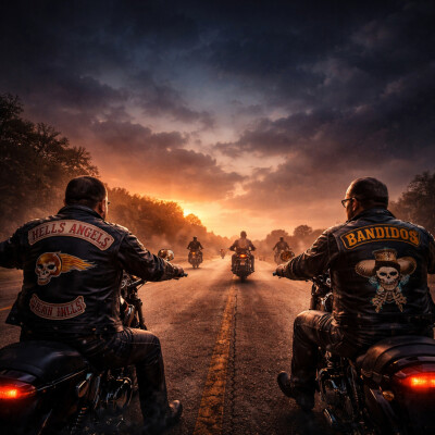Connexions criminelles inattendues - 6/7 · Hells angels vs. Bandidos cover