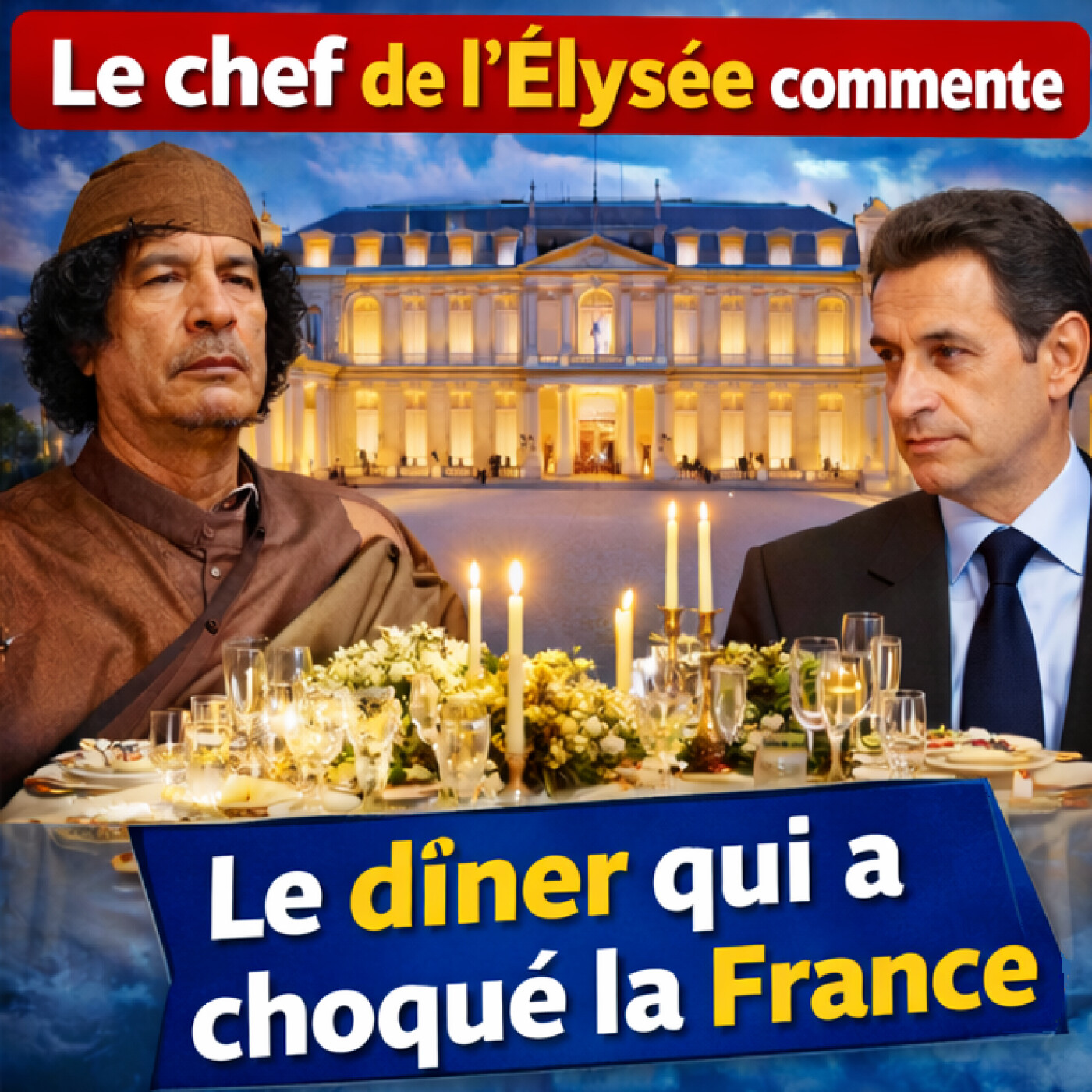 Le dîner qui a choqué la France  : à table avec le dictateur Kadhafi episode artwork