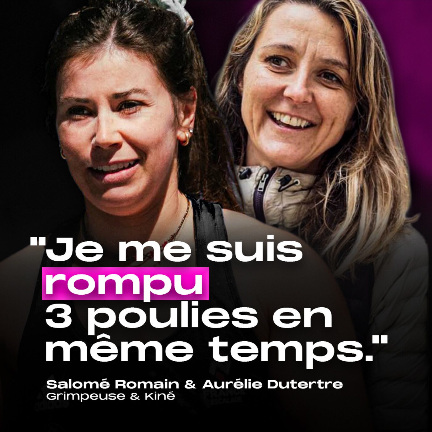 La rupture de poulie en escalade | Salomé Romain & Aurélie Dutertre episode artwork